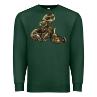Sports Green Rattlesnake Premium Sweatshirt - LillyAllenDesigns