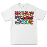 White birthday boy 3 Premium Tee - BundleAndBundleShop