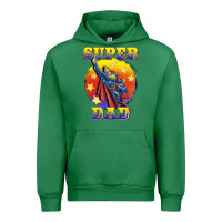 Emerald super dad Urban Hoodie - BarkalooDesign