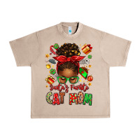 French Oak santas favorite cat mom Urban Heavy Tee - texasbilliewilder