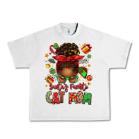 Lunar Rock santas favorite cat mom Urban Heavy Tee - texasbilliewilder