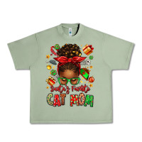 Oil Green santas favorite cat mom Urban Heavy Tee - texasbilliewilder