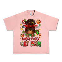 Salmon santas favorite cat mom Urban Heavy Tee - texasbilliewilder