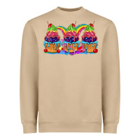 Mushroom Pride cupcake Heavyweight Sweatshirt - FaDigitalArtStudio