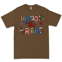 Cacao honor the brave Premium Tee - RanaPortraitStore