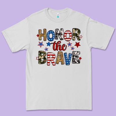 Honor The Brave Premium Tee Designed By Ranaportraitstore