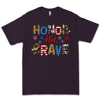 Plum honor the brave Premium Tee - RanaPortraitStore