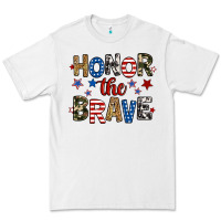 White honor the brave Premium Tee - RanaPortraitStore