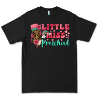 Black little miss preschool Premium Tee - BundleAndBundleShop
