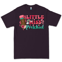 Plum little miss preschool Premium Tee - BundleAndBundleShop