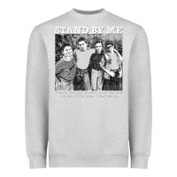 Heather Grey stand by me distressed 80s cult classic Heavyweight Sweatshirt - tuanDangUi