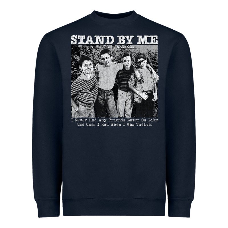 Stand By Me Distressed 80s Cult Classic Heavyweight Sweatshirt by tuanDangUi | Teevron