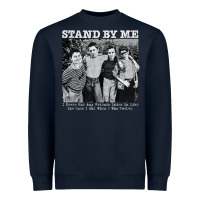 Navy stand by me distressed 80s cult classic Heavyweight Sweatshirt - tuanDangUi