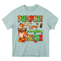 Pumpkin Spice And Everything Nice Heavy Core Tee | Teevron