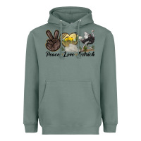 Sage peace love ostrich Heavyweight Hoodie - LillyAllenDesigns