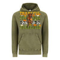 Vintage Olive Thankful Thankful Thankful Vintage Hoodie - NancyCooperArtShop