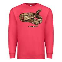 Cardinal red tail boa snake Premium Sweatshirt - LillyAllenDesigns