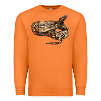 Carrot red tail boa snake Premium Sweatshirt - LillyAllenDesigns