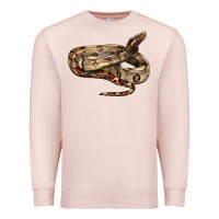 Pale Pink red tail boa snake Premium Sweatshirt - LillyAllenDesigns