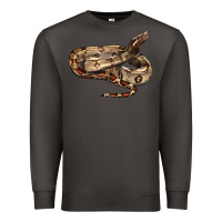 Smoke red tail boa snake Premium Sweatshirt - LillyAllenDesigns