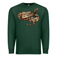 Sports Green red tail boa snake Premium Sweatshirt - LillyAllenDesigns