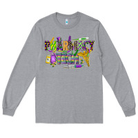 Heather Grey mardi gras pharmacy tech Long Sleeve Tee - CowGirlArtShop