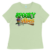 Matcha spooky vibes Ladies Tee - BundleAndBundleShop
