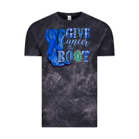 Cloud Black give cancer the boot colon cancer blue ribbon nca Vintage Tee - NancyCooperArtShop