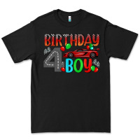 Black birthday boy 4 Premium Tee - BundleAndBundleShop
