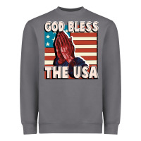 Storm God Bless the USA Heavyweight Sweatshirt - FaDigitalArtStudio
