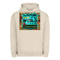 Pigment French Oak the future of the world is in my classroom mousepad Urban Hoodie - BarkalooDesign
