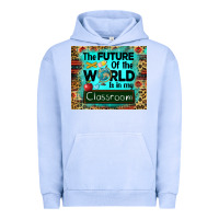 Pigment Grape Ice the future of the world is in my classroom mousepad Urban Hoodie - BarkalooDesign