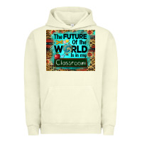 Pigment Pistachio the future of the world is in my classroom mousepad Urban Hoodie - BarkalooDesign