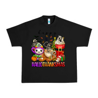 Black happy hallothanksmas skeleton coffee cups Urban Heavy Tee - texasbilliewilder