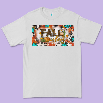 Fall In Love License Plate Premium Tee Designed By Bundleandbundleshop