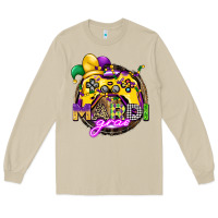 Mushroom mardi gras gamer Long Sleeve Tee - CowGirlArtShop