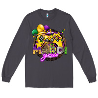 Smoke mardi gras gamer Long Sleeve Tee - CowGirlArtShop