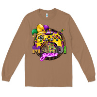 Toasted Coconut mardi gras gamer Long Sleeve Tee - CowGirlArtShop