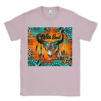 Lilac wild soul boho bull skull Classic Tee - RanaPortraitStore