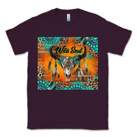 Plum wild soul boho bull skull Classic Tee - RanaPortraitStore