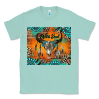 Wild Soul Boho Bull Skull Classic Tee | Teevron