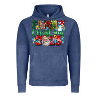 Vintage Denim family christmas 2023 Vintage Hoodie - texasbilliewilder