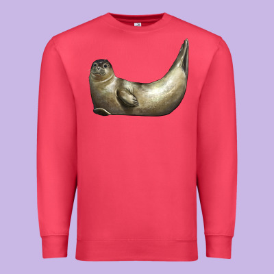 Sea Seal Premium Sweatshirt Designed By Lillyallendesigns