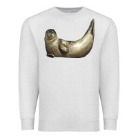 Oatmeal Heather sea seal Premium Sweatshirt - LillyAllenDesigns