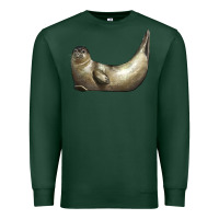 Sports Green sea seal Premium Sweatshirt - LillyAllenDesigns