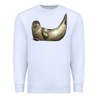 White sea seal Premium Sweatshirt - LillyAllenDesigns