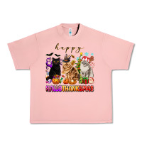 Salmon happy hallothanksmas cats Urban Heavy Tee - texasbilliewilder