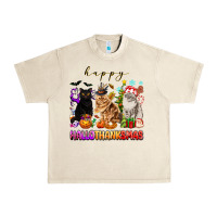 Sandshell happy hallothanksmas cats Urban Heavy Tee - texasbilliewilder
