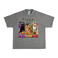 Tornado happy hallothanksmas cats Urban Heavy Tee - texasbilliewilder