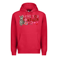 Cardinal love you forever Premium Hoodie - FaDigitalArtStudio